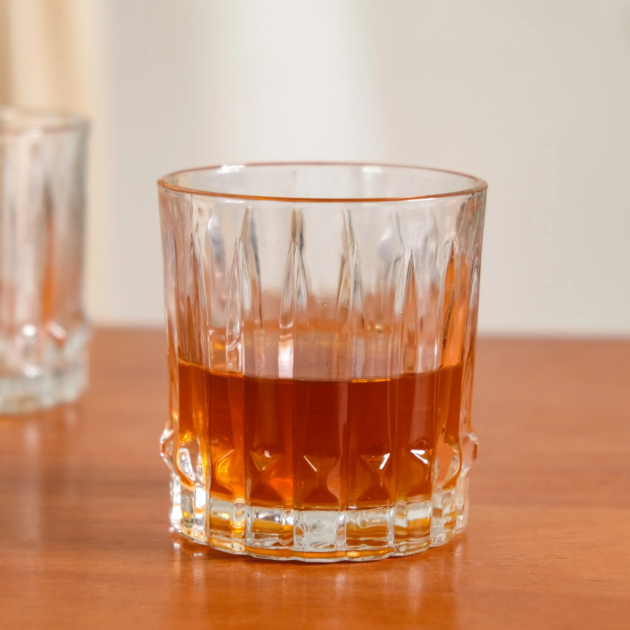 Fluted Jewel Premium Scotch Glass Large Set Of 6 310ml - Image 8