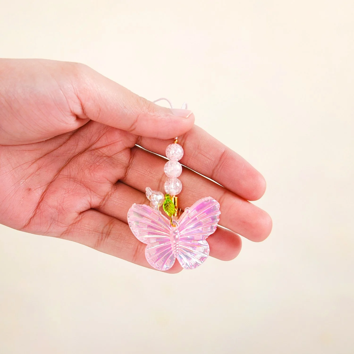 Flutter And Shine Butterfly Phone Charm - Image 2