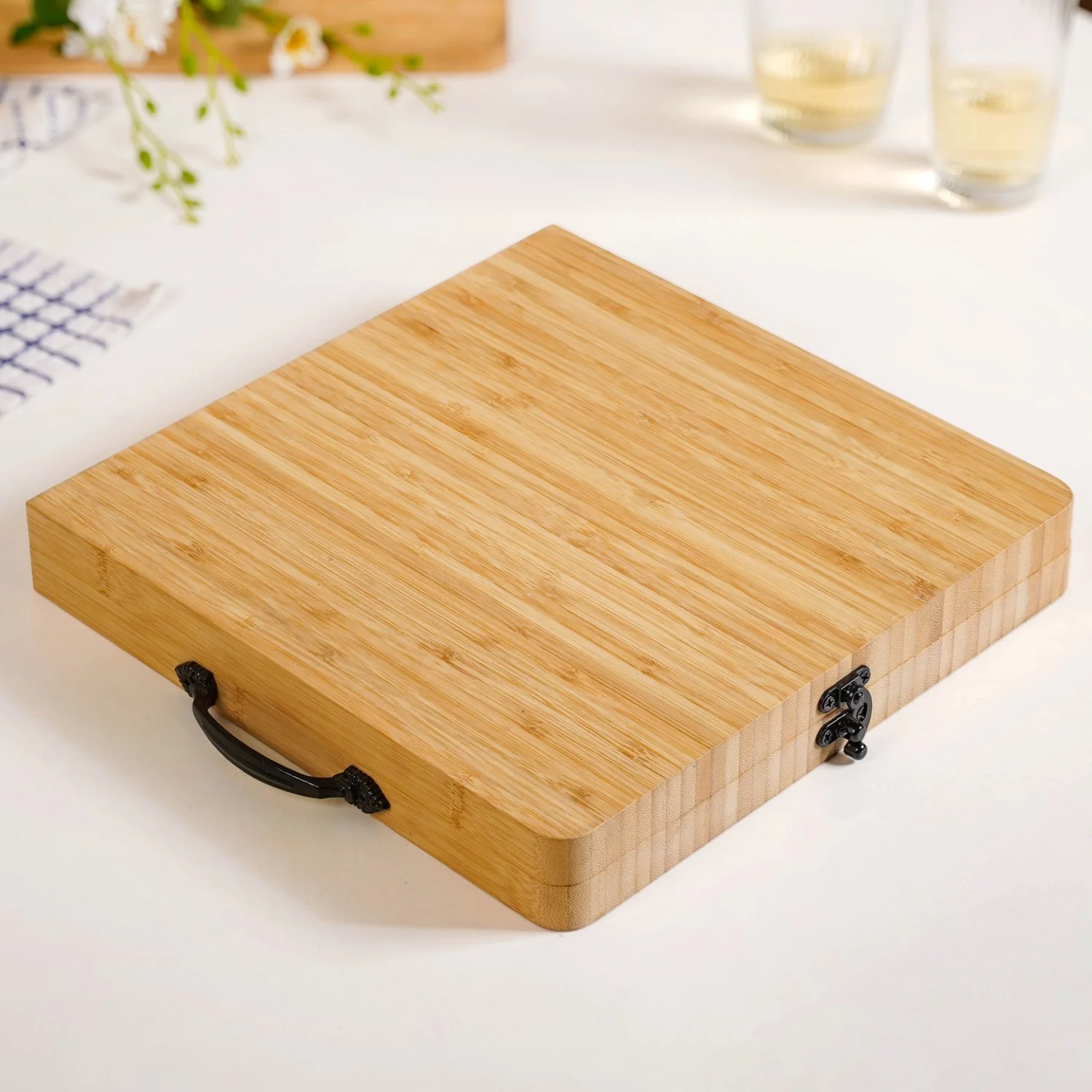 Foldable Trending Charcuterie Board Set With Bowls And Knives 22inch - Image 10