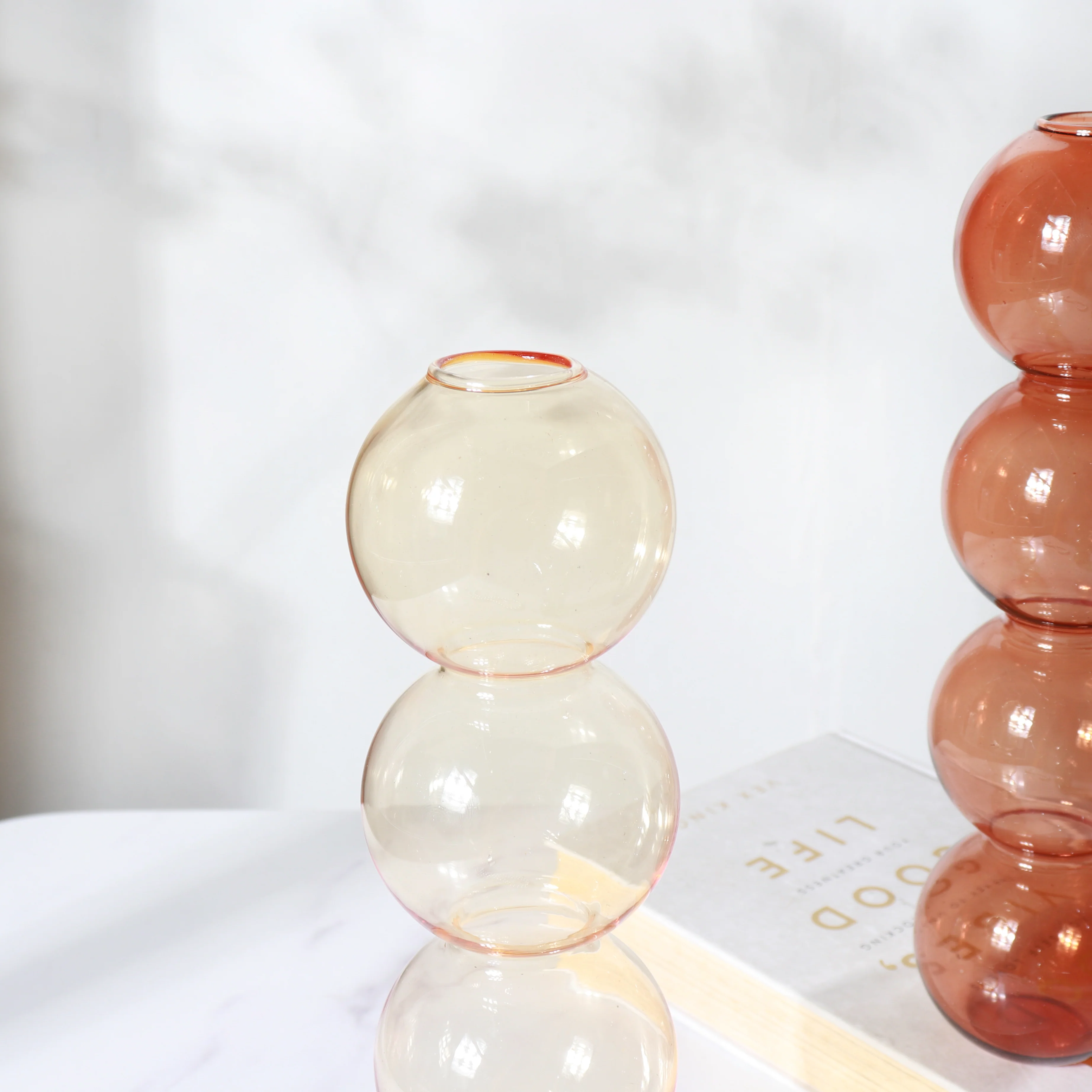 Four Bubbles Glass Vase - Image 13