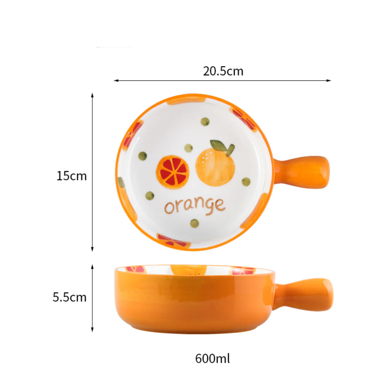 Fruit Dish With Handle - Image 19