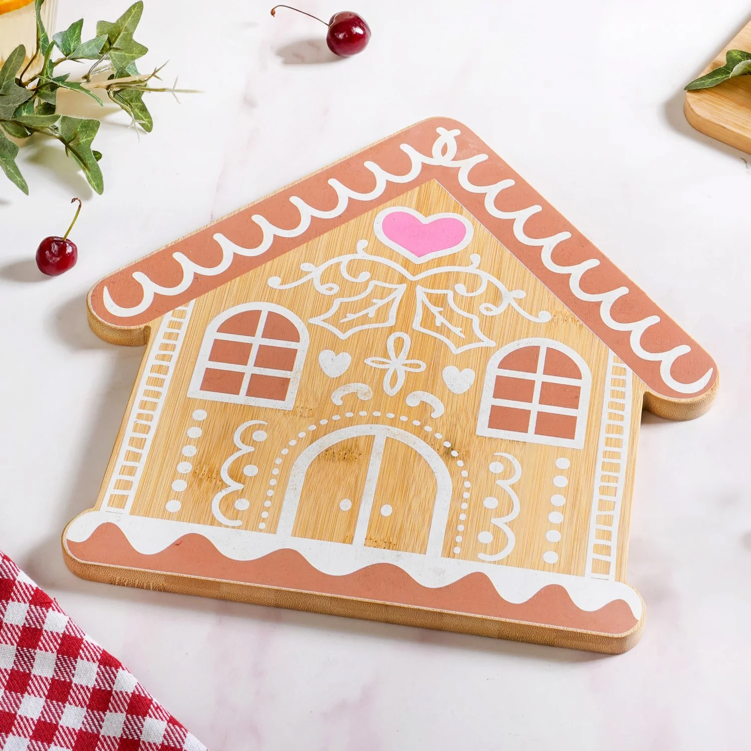 Ginger Bread House Serving Platter 12 Inch - Image 8