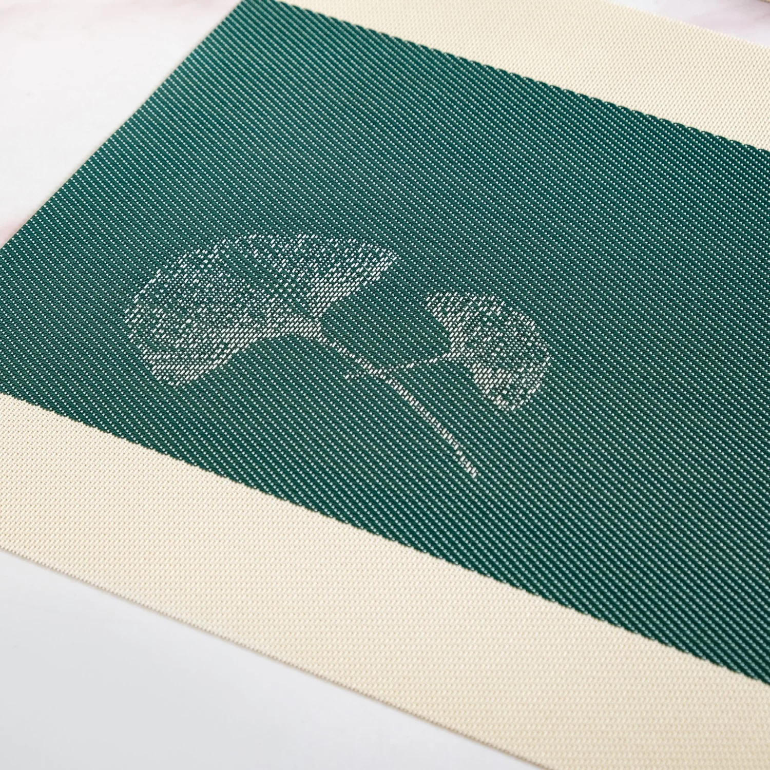 Ginkgo Deep Green Table Mat Set Of 6 - Image 6