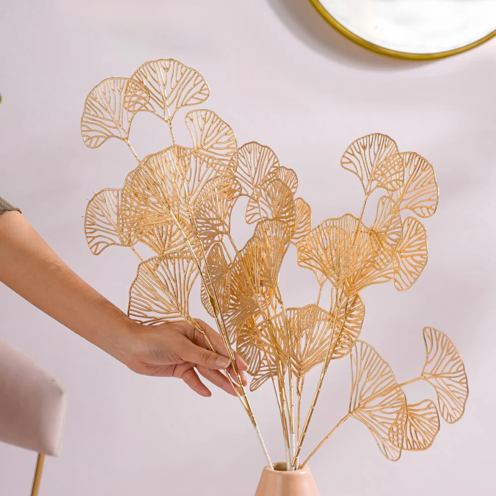 Ginkgo Stem Gold Set Of 4 - Image 2