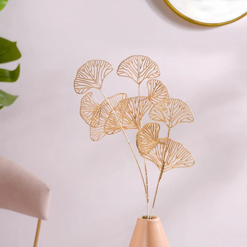 Ginkgo Stem Gold Set Of 4 - Image 5