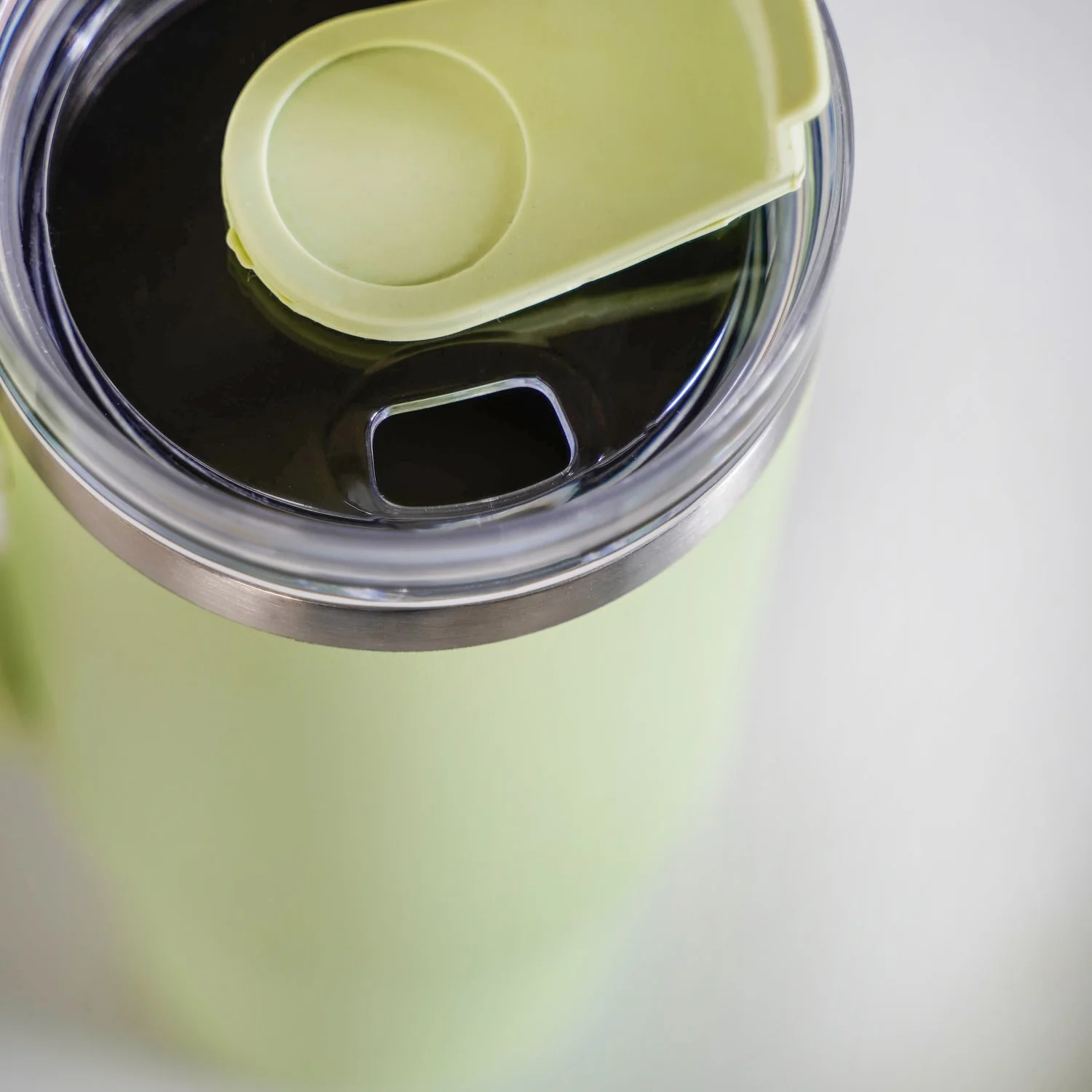 Glacio Insulated Water Bottle Tumbler With Handle Seafoam Green 850ml - Image 9