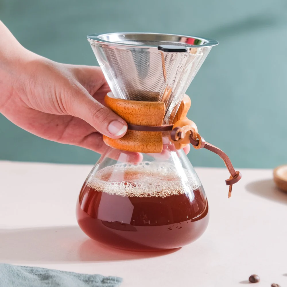 Glass Coffee Carafe Small 500ml - Image 3