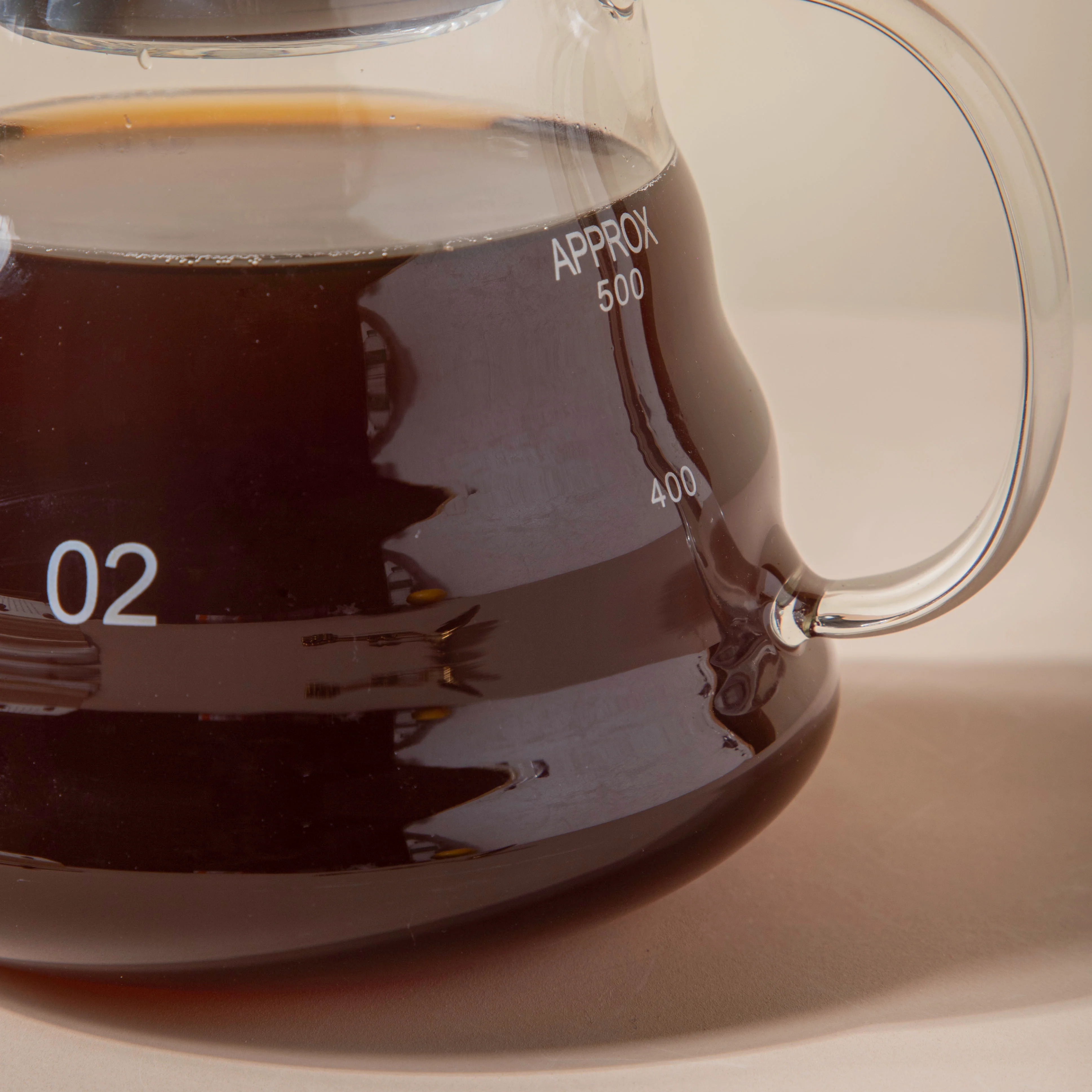 Glass Coffee Server With Lid Medium - Image 6