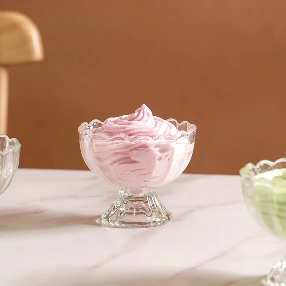 Glass Ice Cream Dessert Bowl Set Of 6 120ml - Image 10
