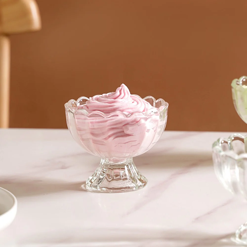 Glass Ice Cream Dessert Bowl Set Of 6 120ml - Image 8
