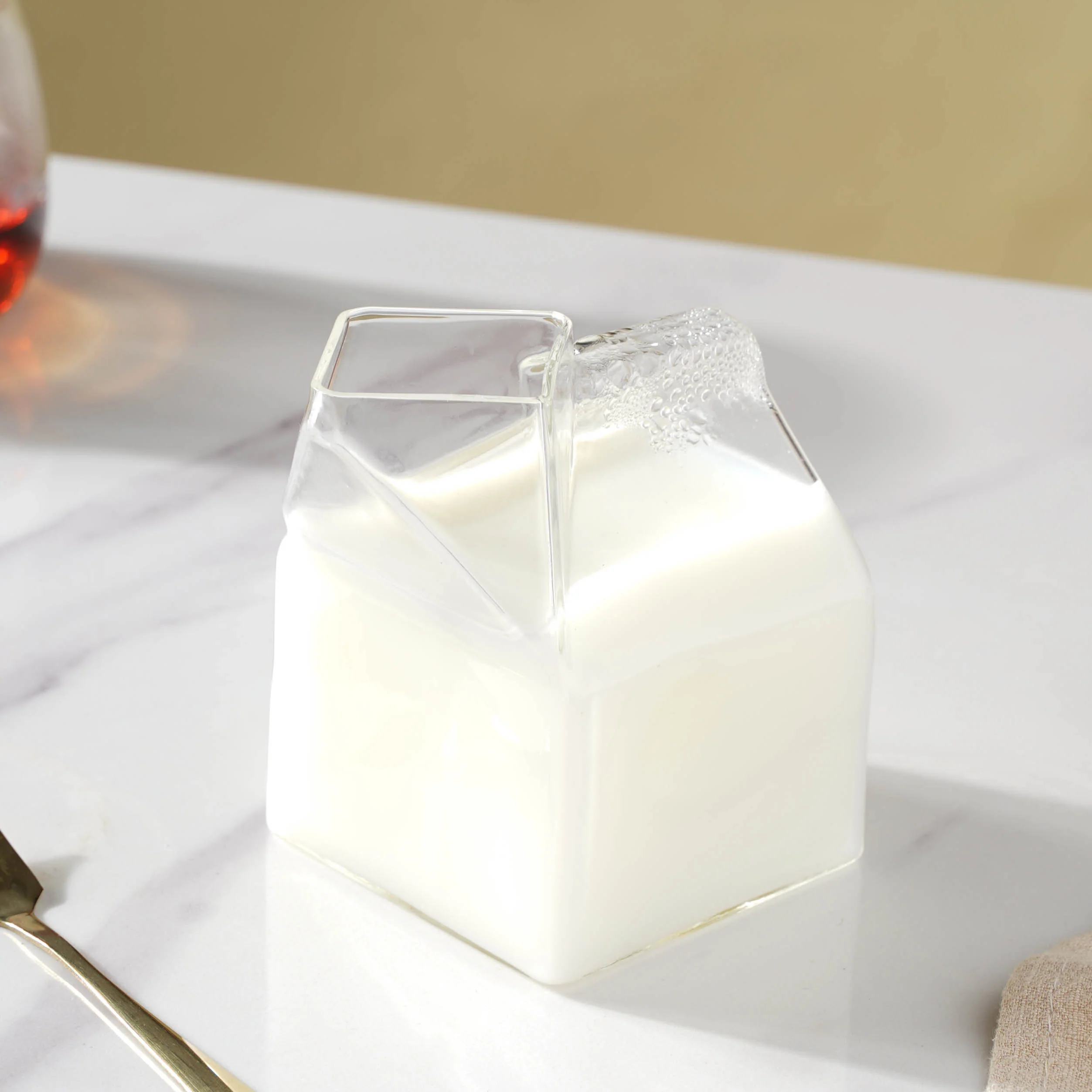 Glass Milk Pot - Image 2