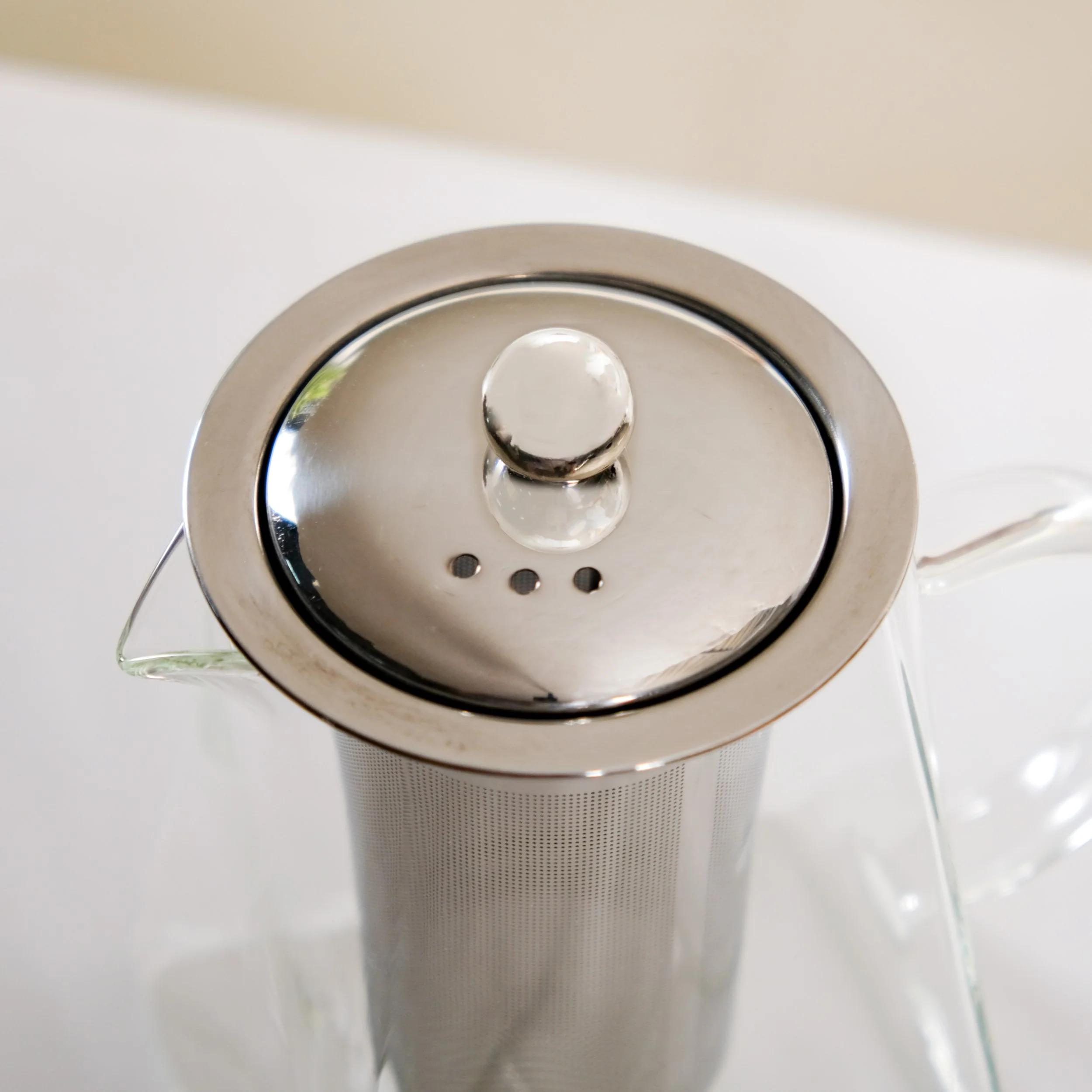 Glass Teapot With Infuser Flame Safe 700ml - Image 8