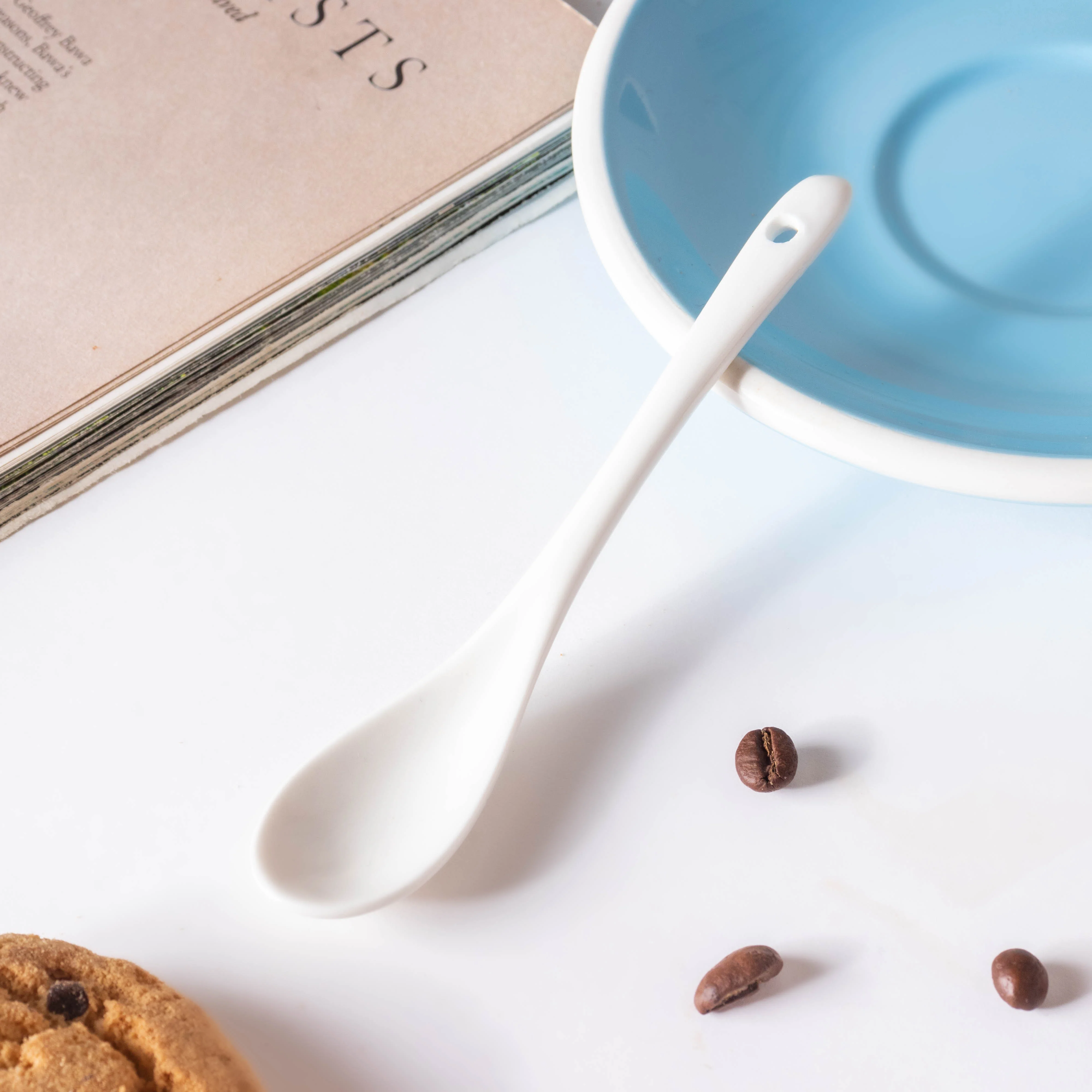 Glazed Ceramic Blue Cup Set 150 ml - Image 6