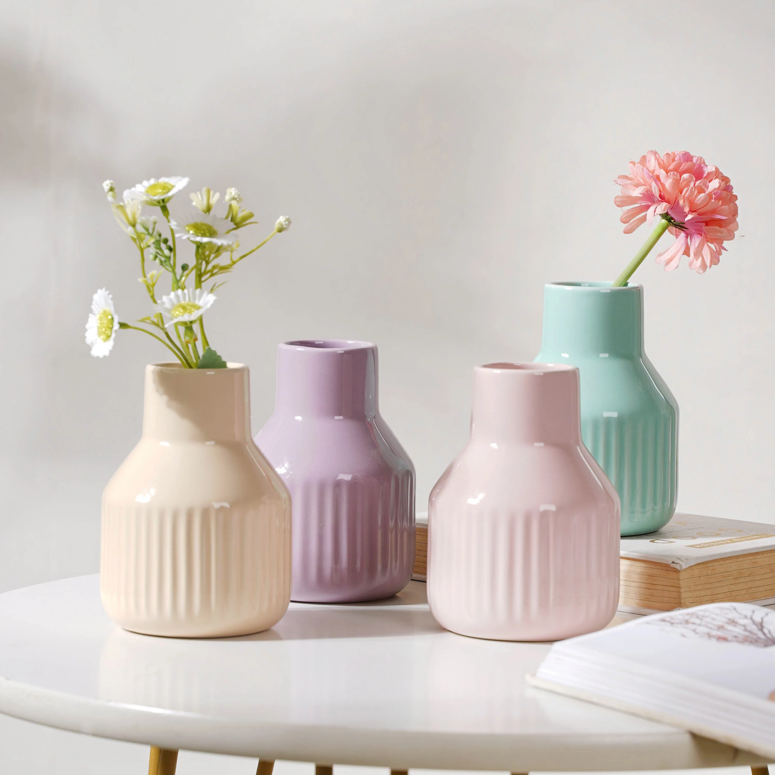 Glossy Decorative Flower Pot - Image 13