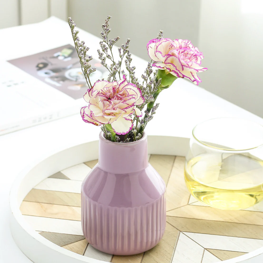 Glossy Decorative Flower Pot - Image 15