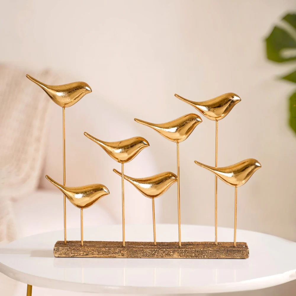 Gold Birds Decor Accent Showpiece - Image 4