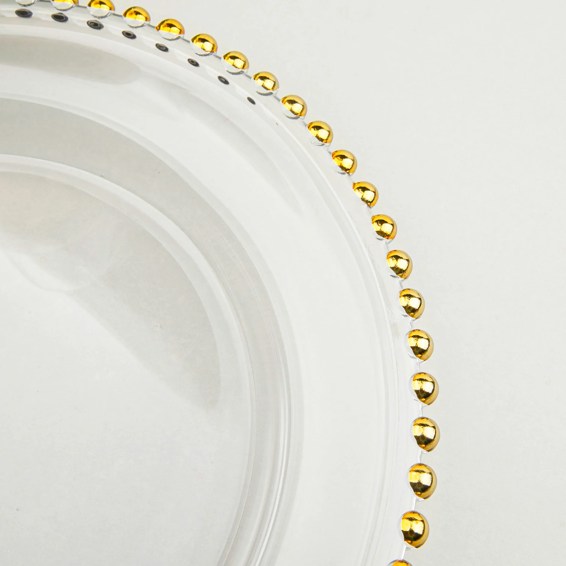 Gold Detailed Glam Charger Plate 10 Inch - Image 5