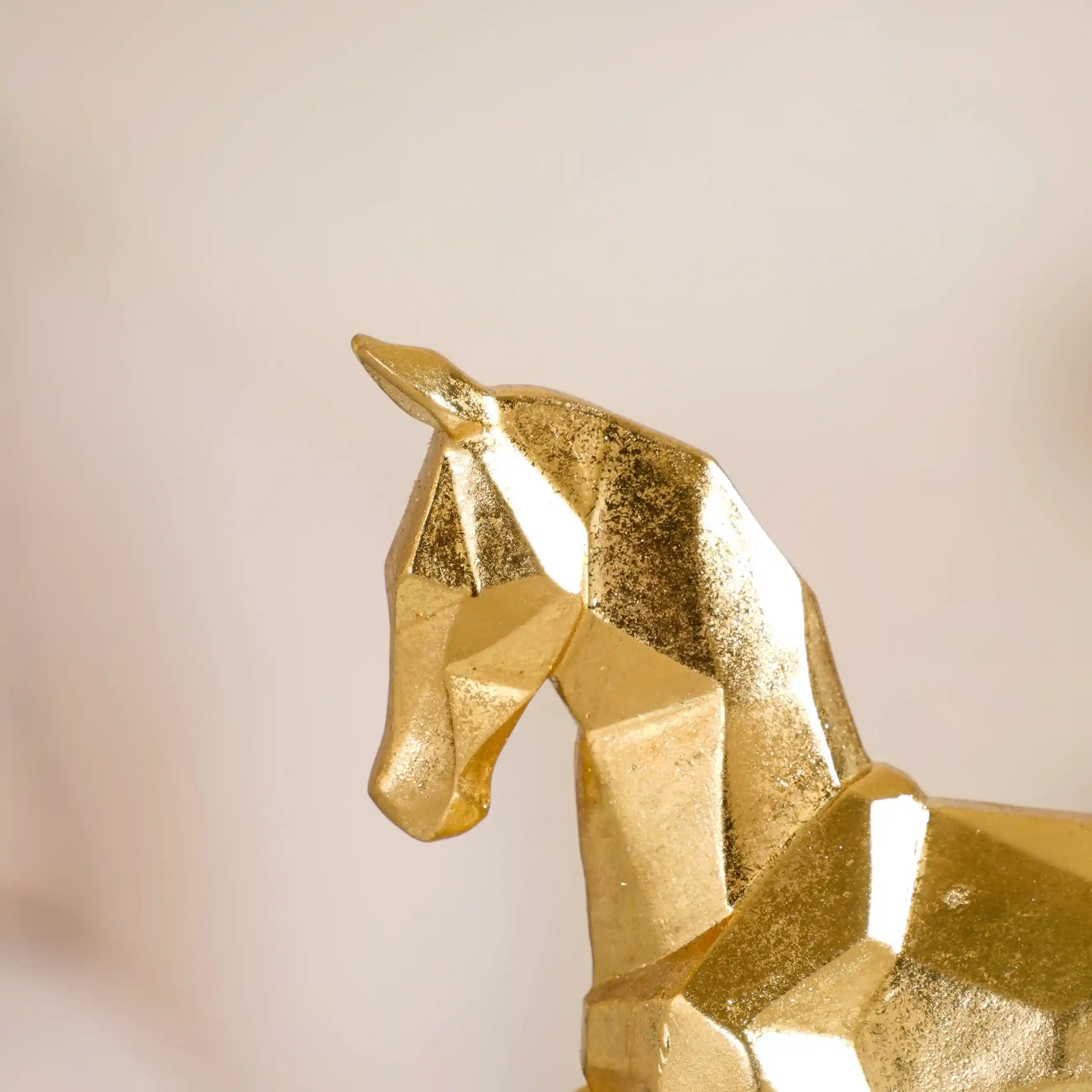 Golden Trotting Horse Decor - Image 10