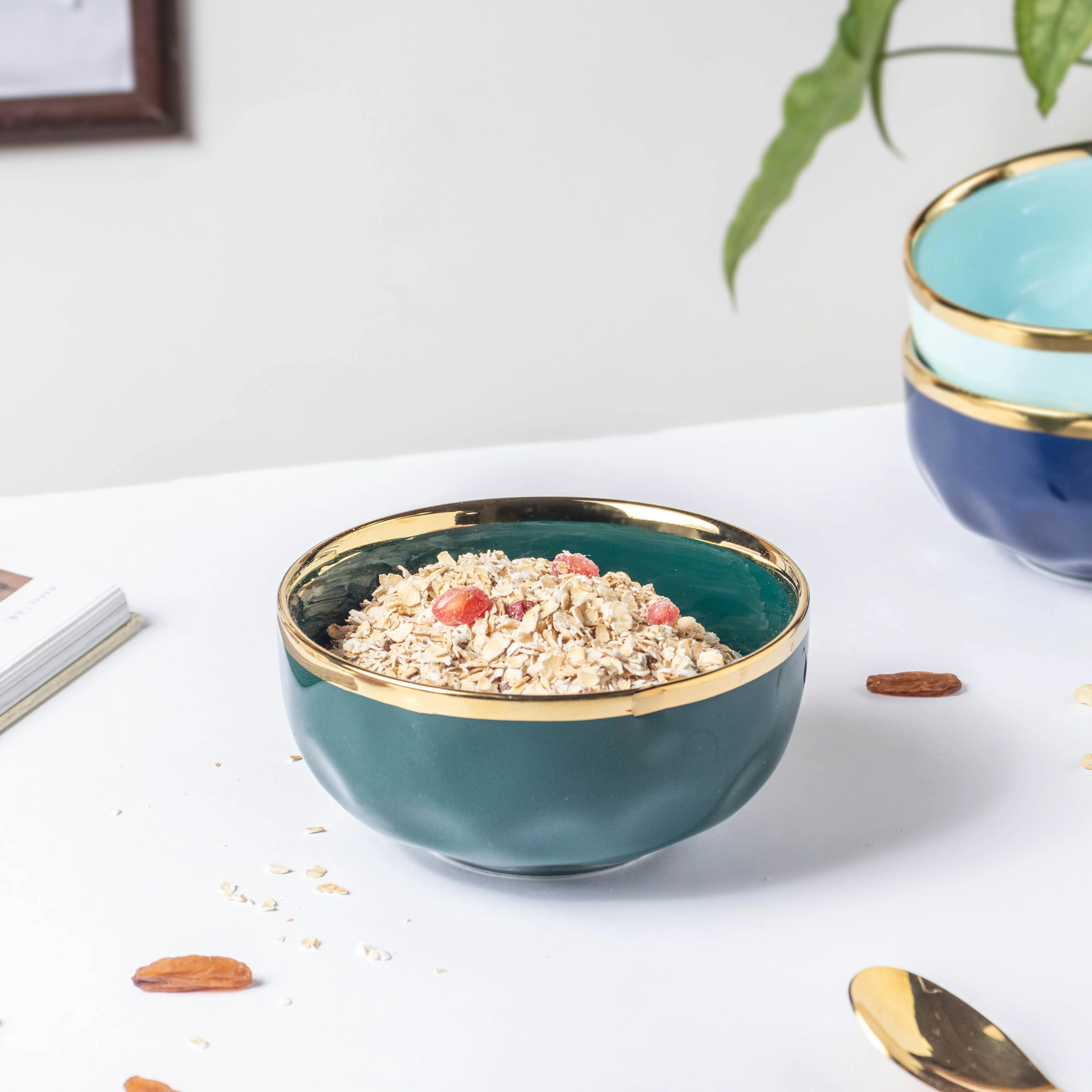 Greenwave Ceramic Soup Bowl - Image 5