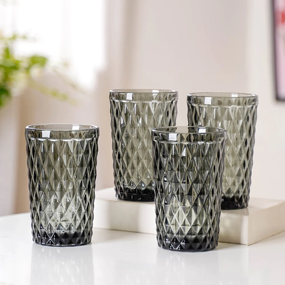 Grey Juice Glass Set of 4