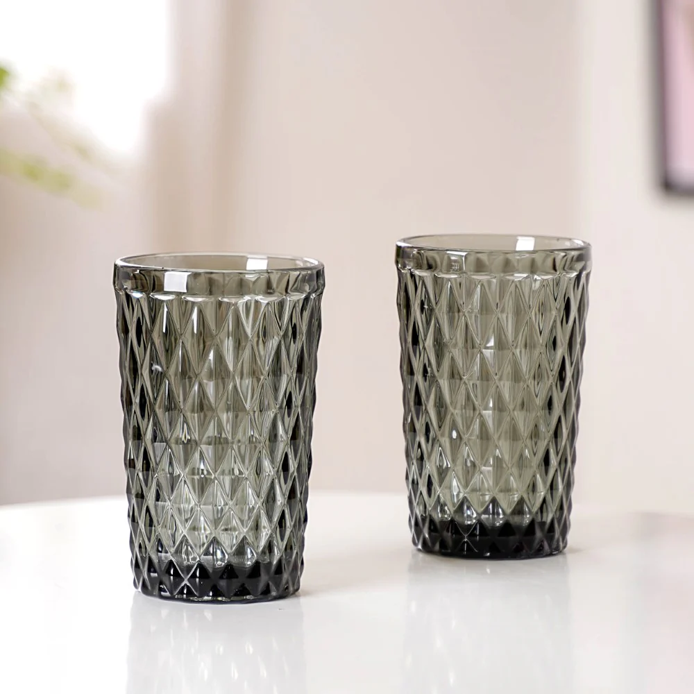 Grey Juice Glass Set of 4 - Image 5