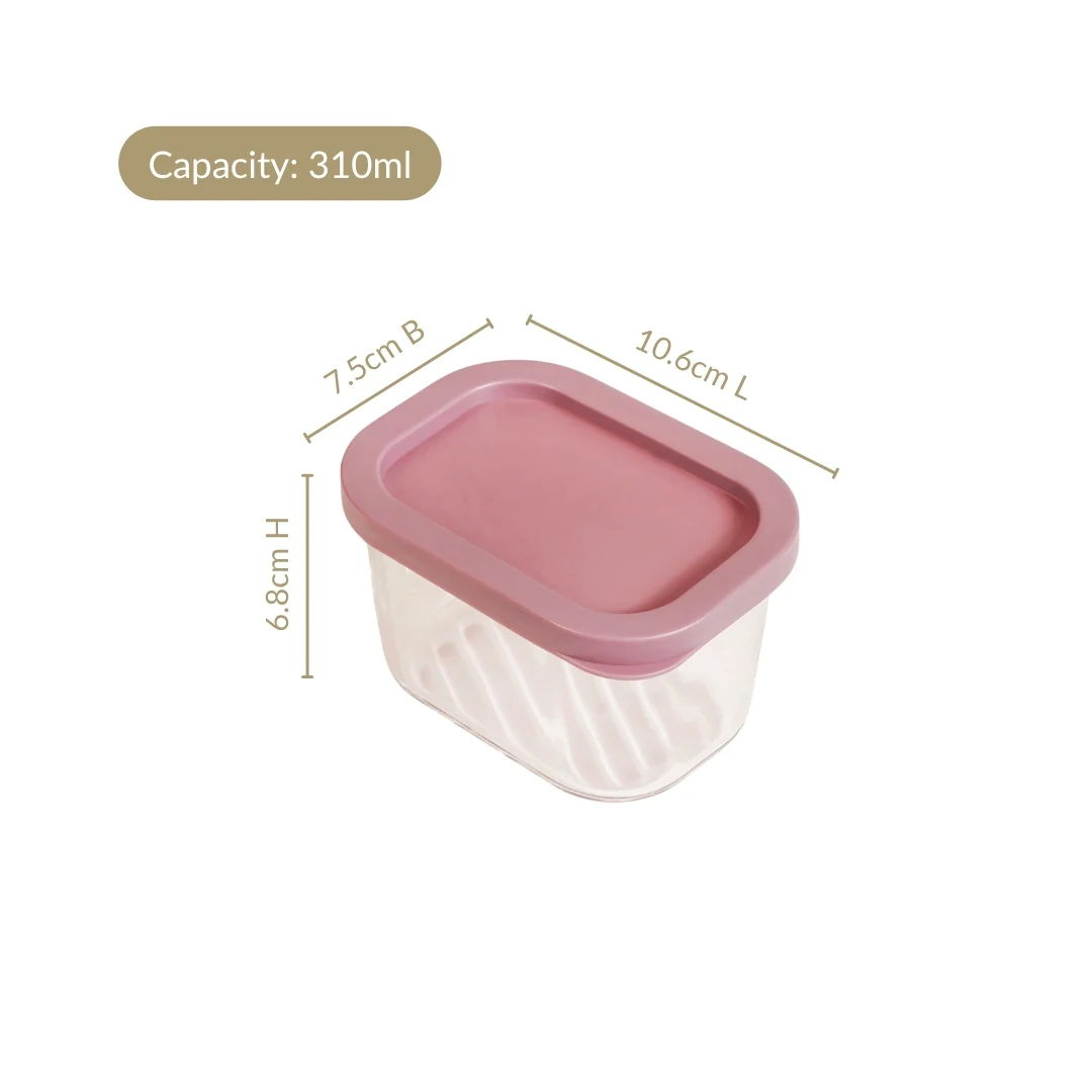 Groovo Food Storage Container Set Of 6 310ml - Image 4