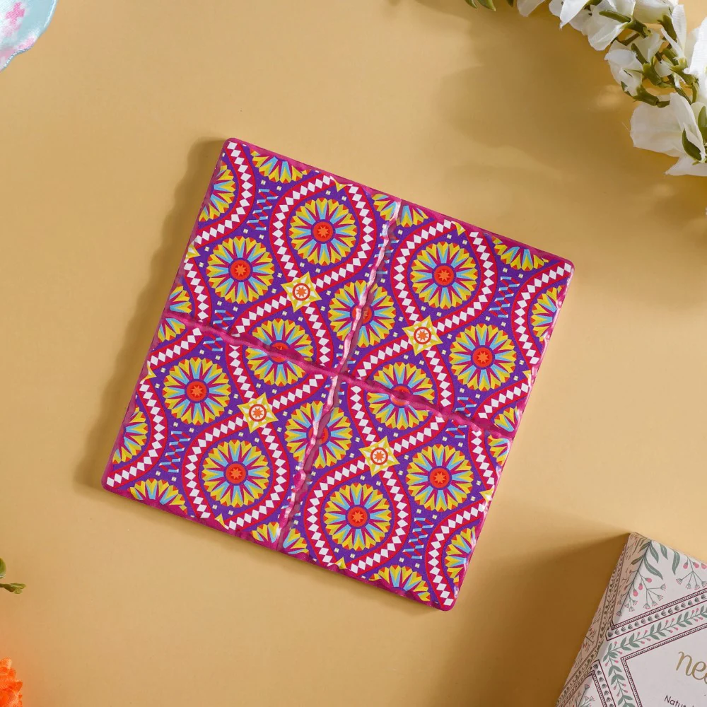 Gujarati Wedding Gift Hamper Set Of 7 - Image 5