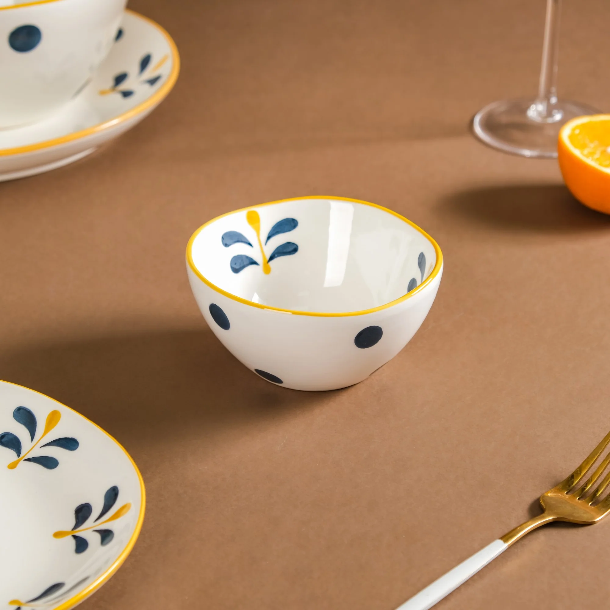 Hana 21 Piece Ceramic Dinner Set For 6 - Image 8