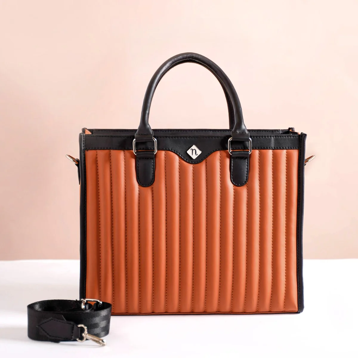 Handbag For Women Tan - Image 13