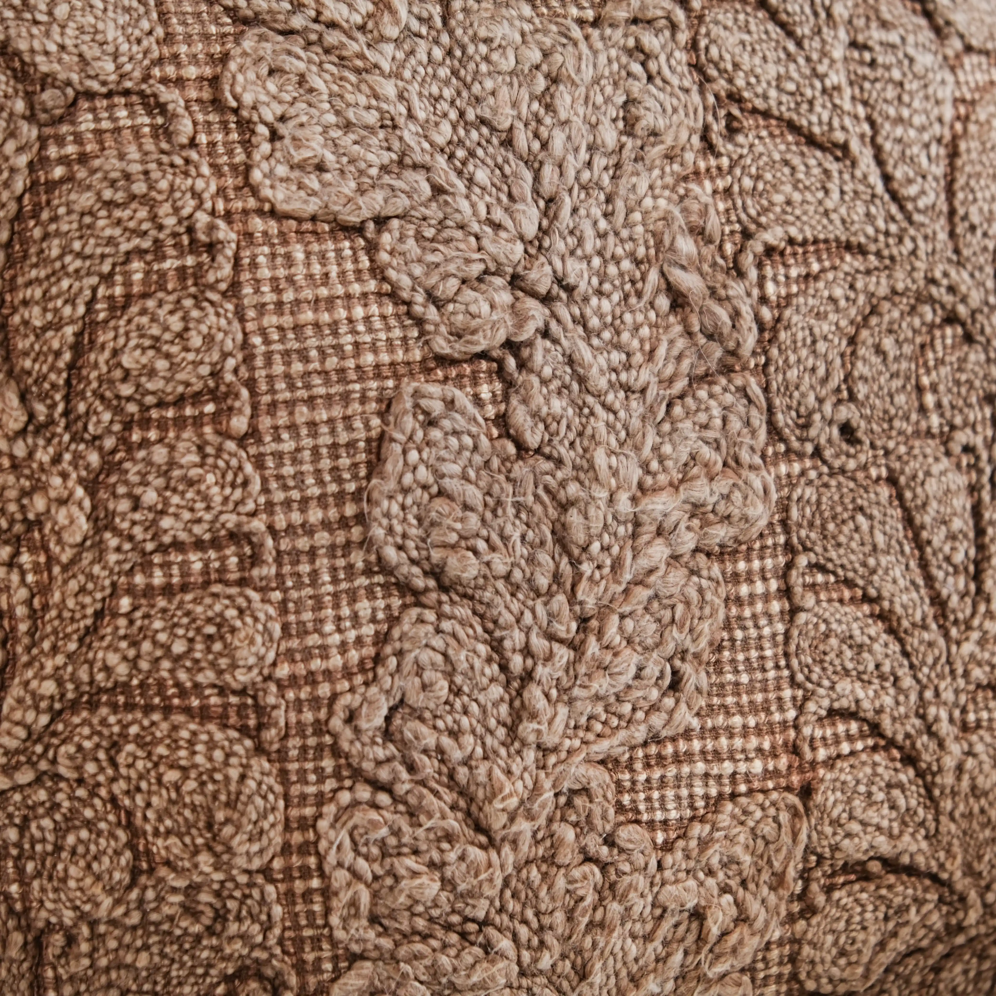 Handwoven Earth Tones Cushion Cover Set Of 3 16x16 Inch - Image 6