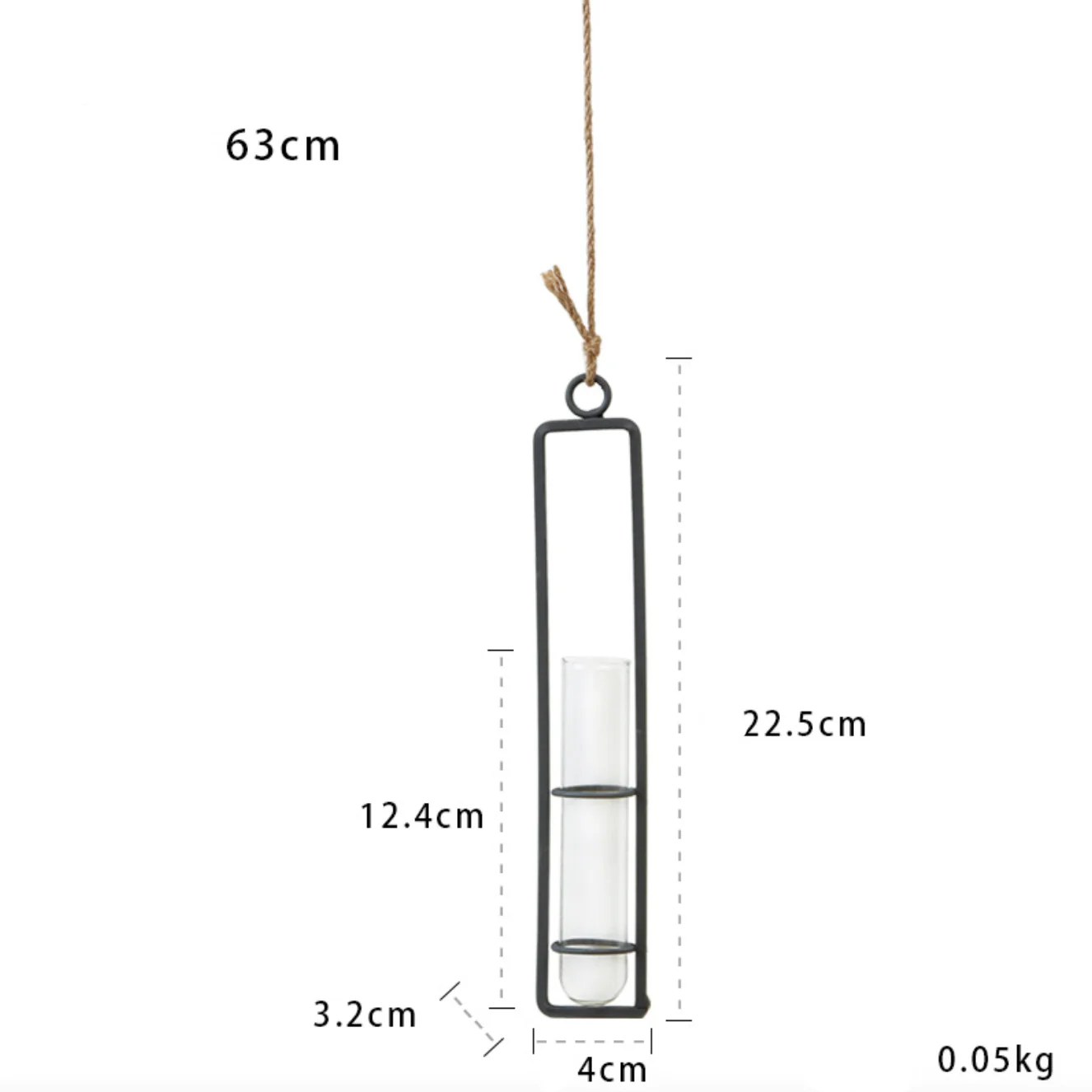 Hanging Flower Vase - Small - Image 6
