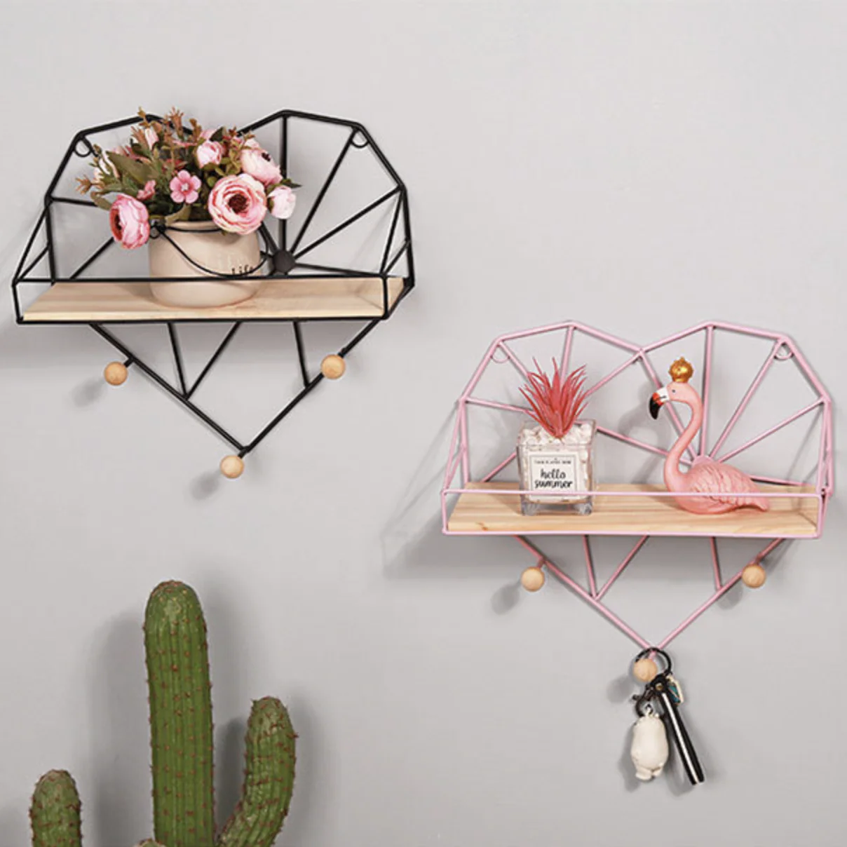 Heart Shelf Black - Image 6
