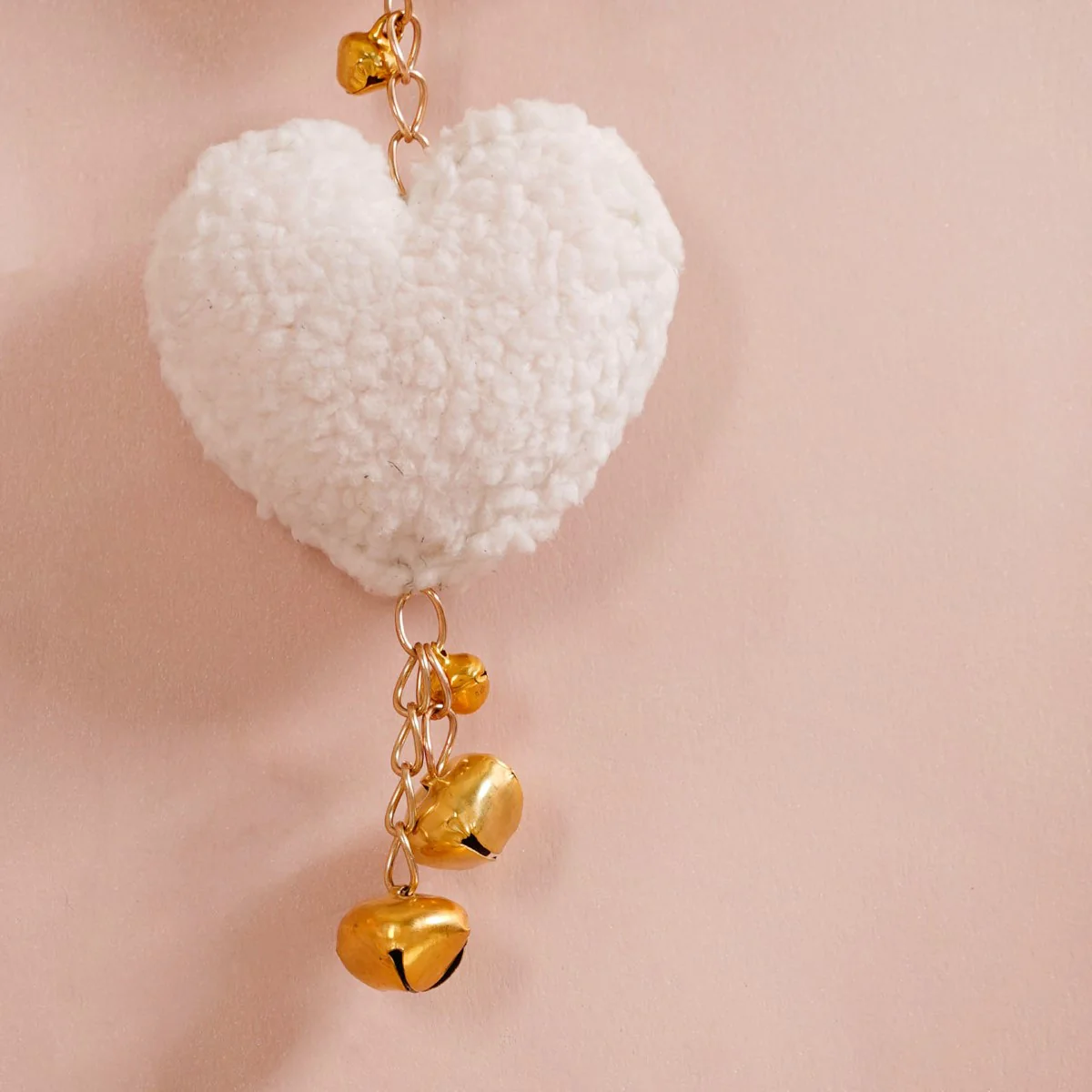 Heart Shaped Wall Decor White And Gold Set Of 2 17 Inch - Image 6