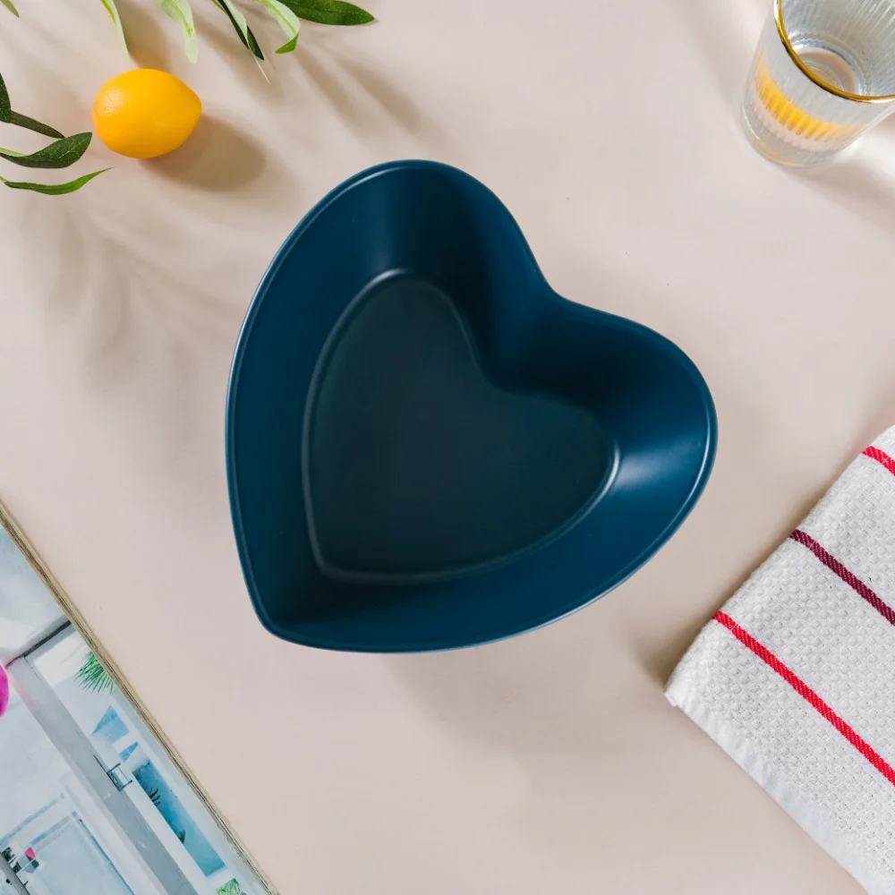 Hearty Ceramic Bakeware Dark Blue 7.8 Inch - Image 3