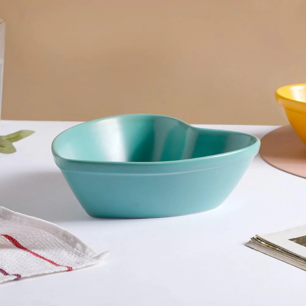 Hearty Ceramic Bakeware Light Blue 7.8 Inch - Image 3