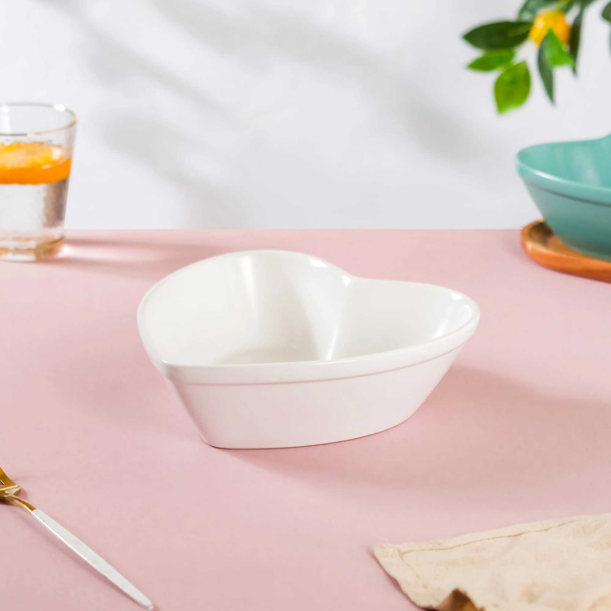 Hearty Ceramic Bakeware White 7.8 Inch - Image 2