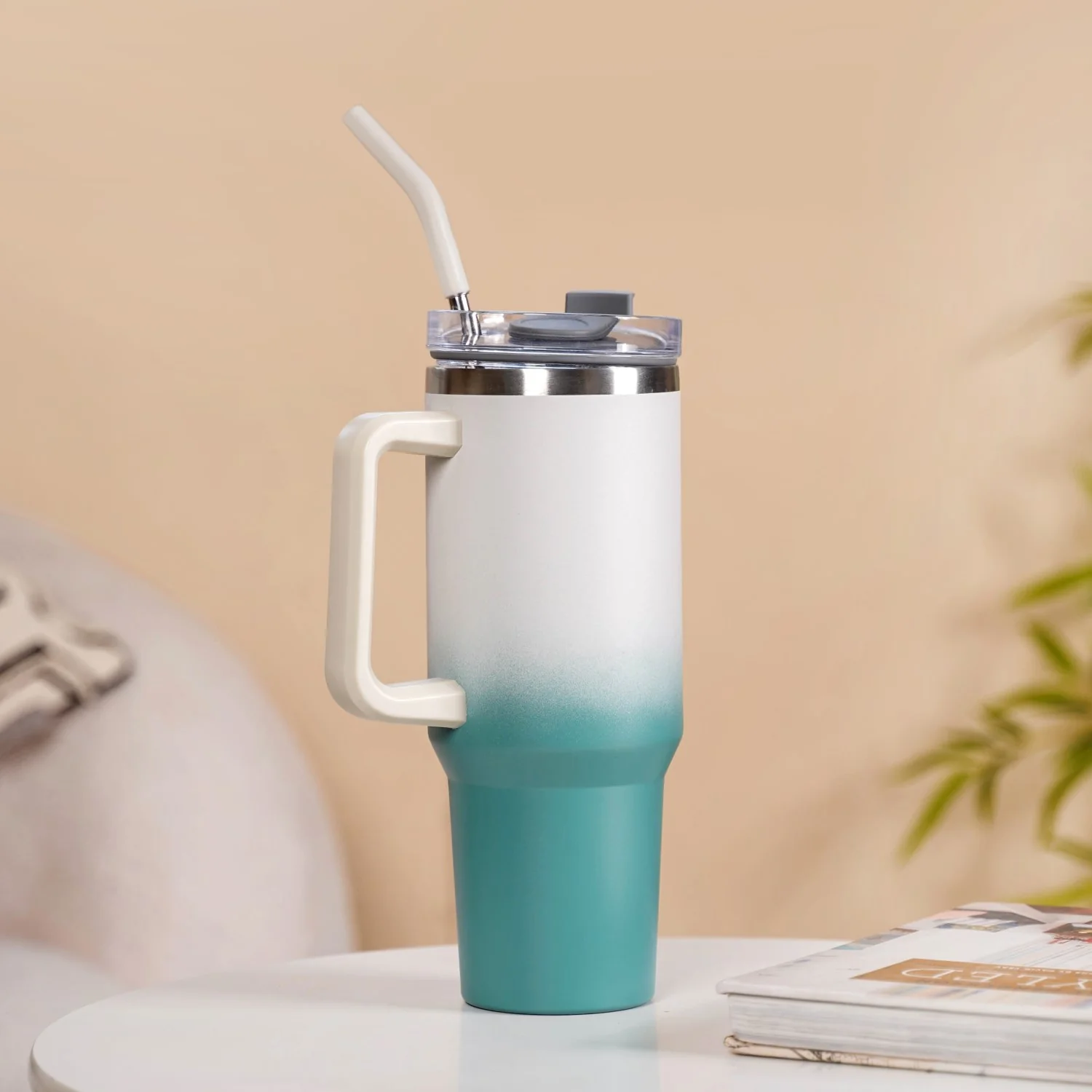 Heat Insulated Steel Water Bottle For Travel 1200ml - Image 13