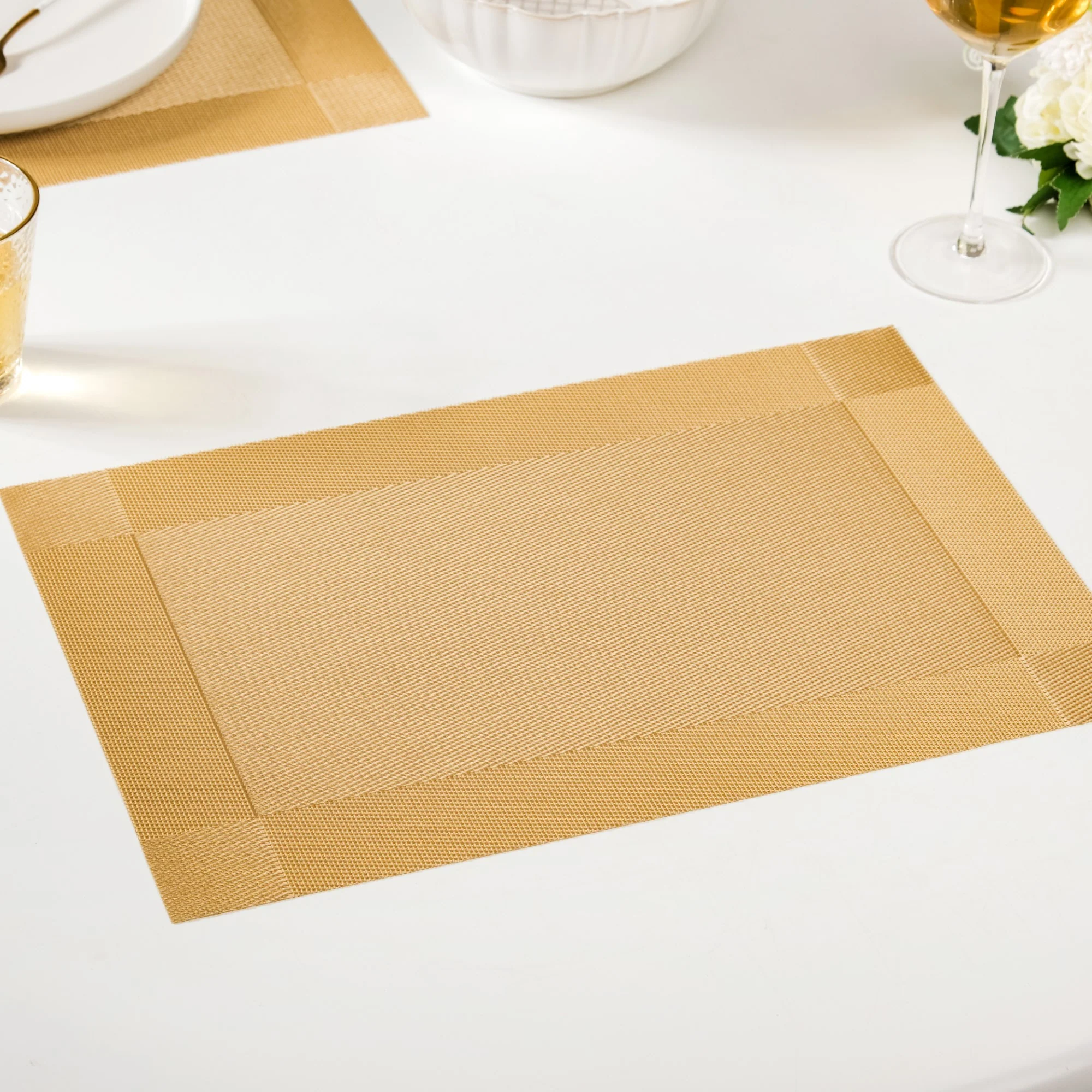 Heat Resistant Reversible Table Mat Set Of 6 - Image 8