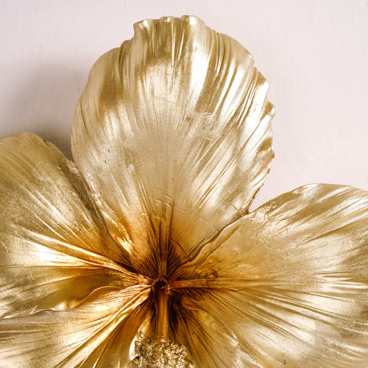 Hibiscus Wall Decor Gold - Image 5