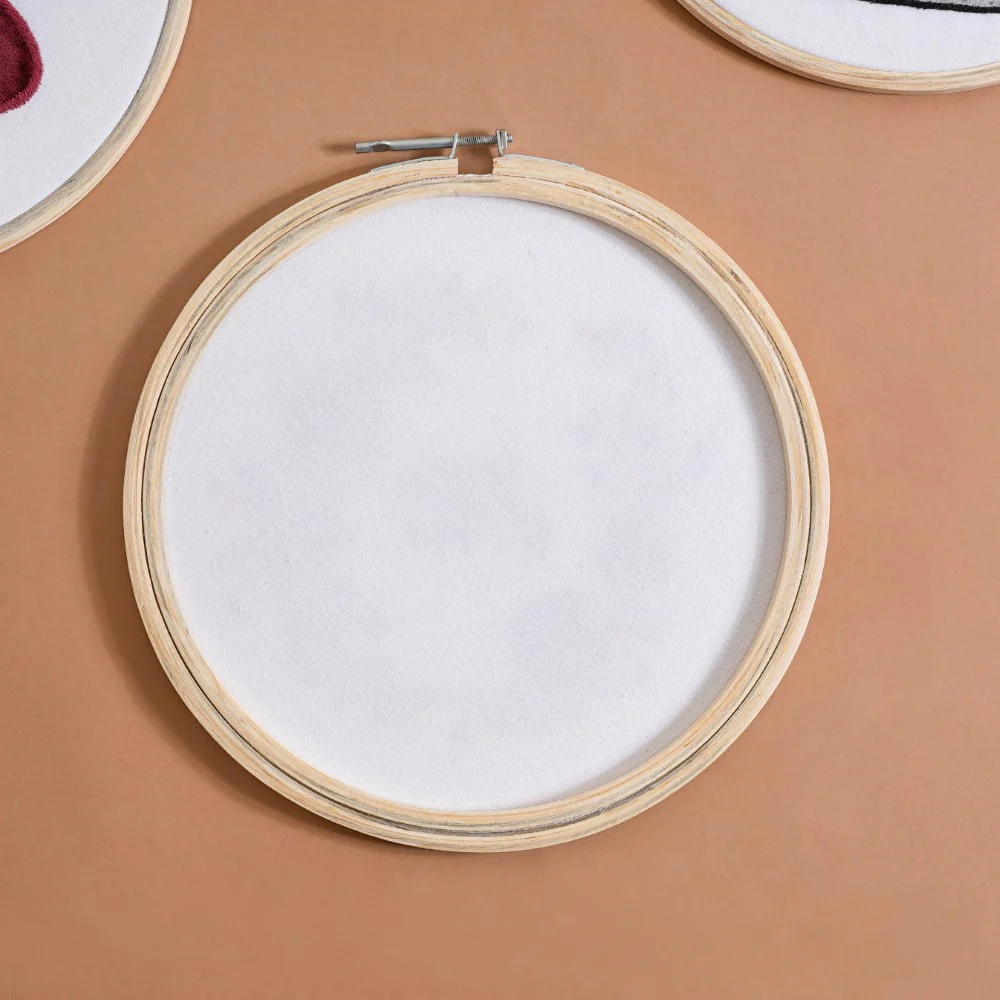 Home Sweet Home Floral Hand Embroidered Hoop Wall Decor 10 Inch - Image 7
