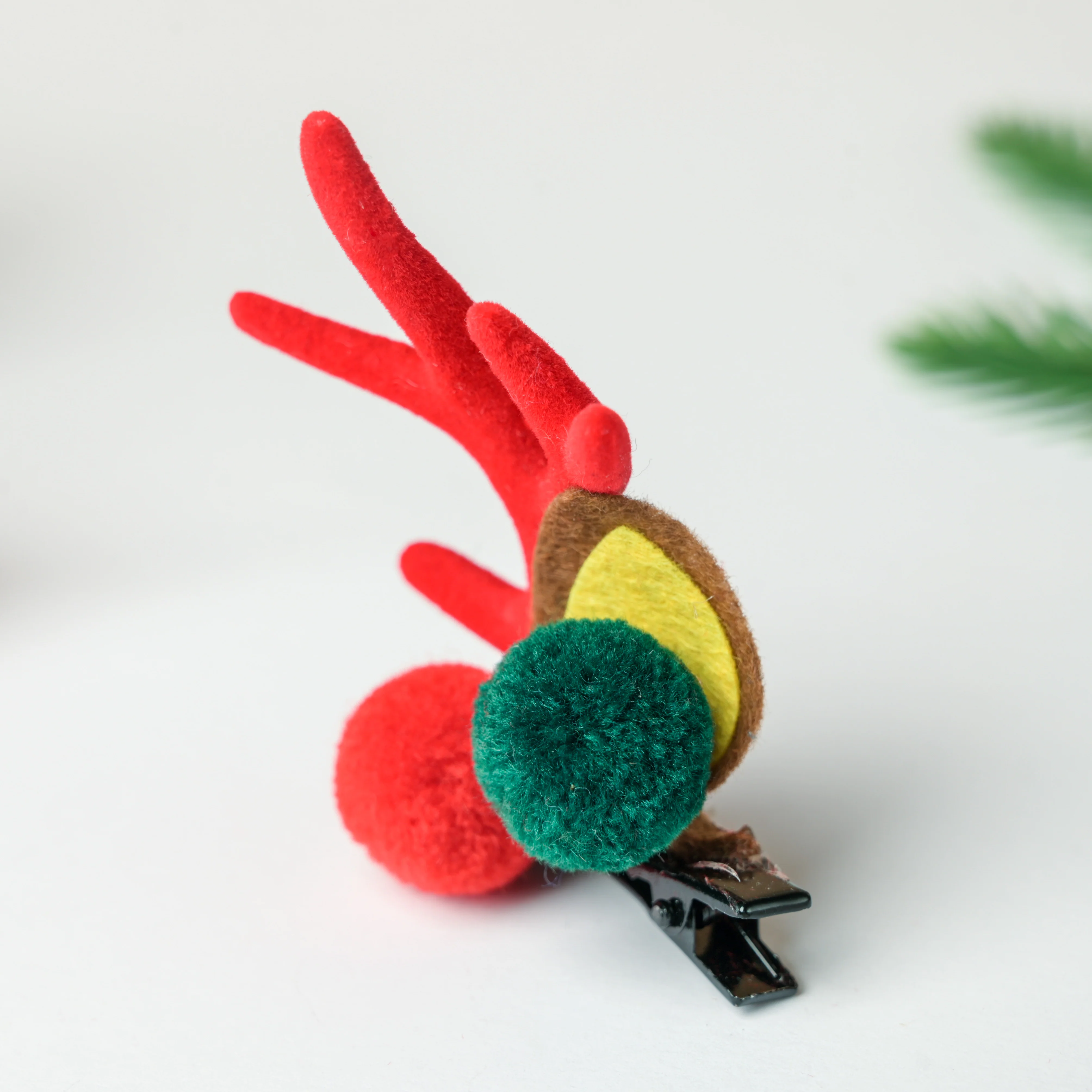 Horns Of Reindeer Christmas Hair Clip Set of 2 - Image 6