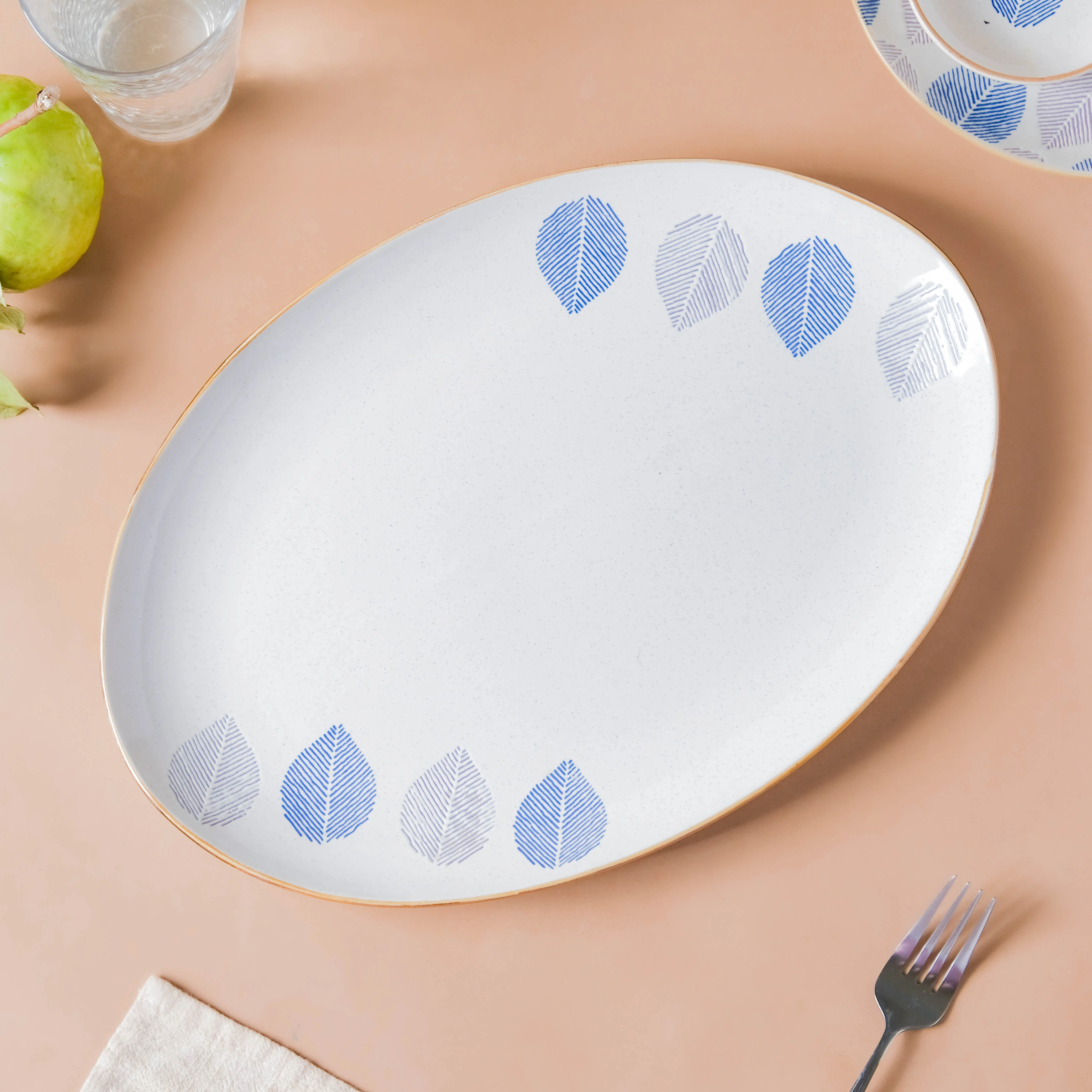 House of Eden Four Leaf Long Plate 14 Inch - Image 5