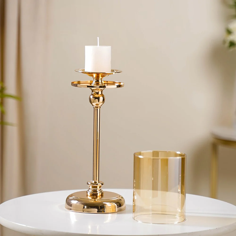 Hurricane Metal Candle Holder Stand Set Of 3 - Image 15