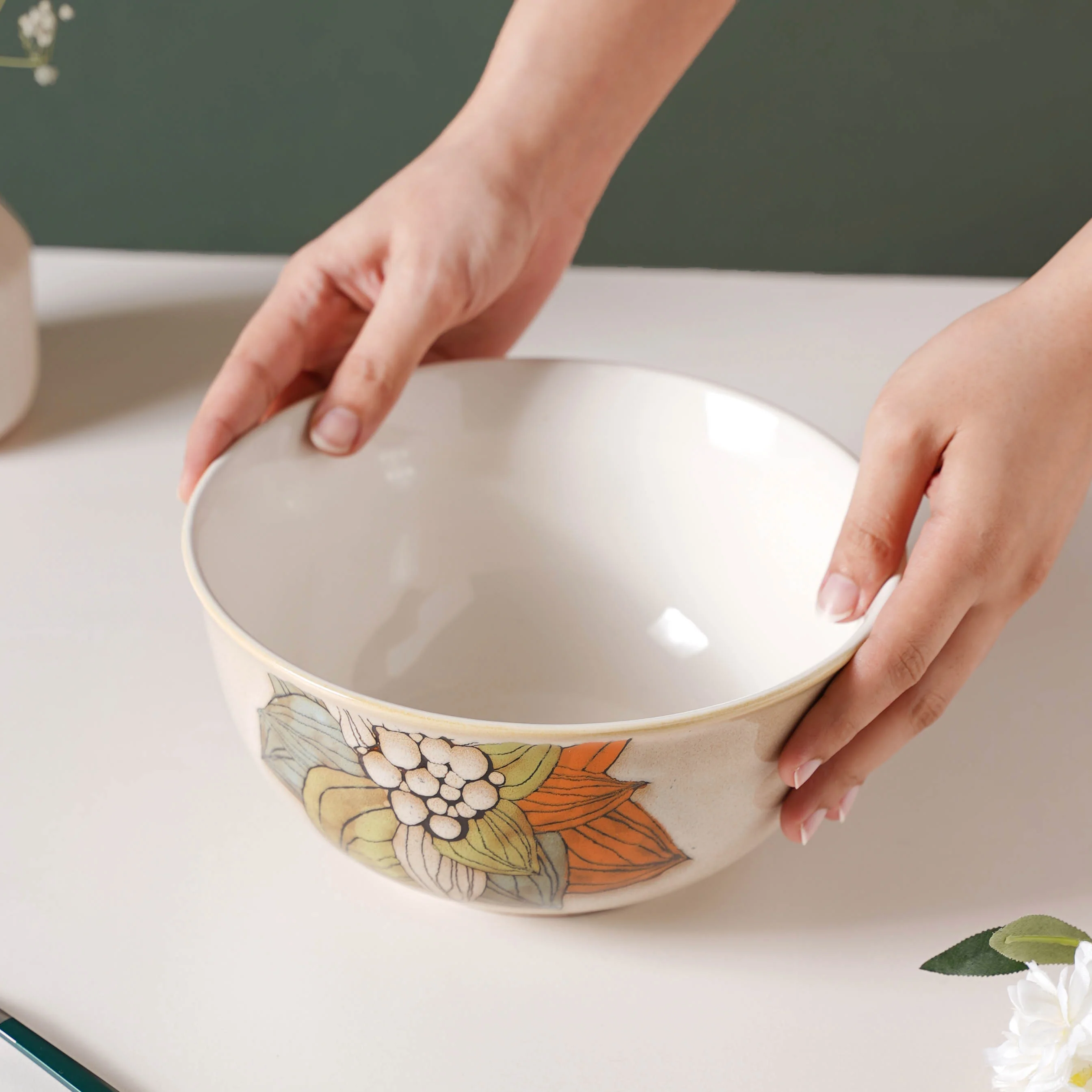 Ikebana Deep Bowl 7.5 Inch 1.8 L - Image 2