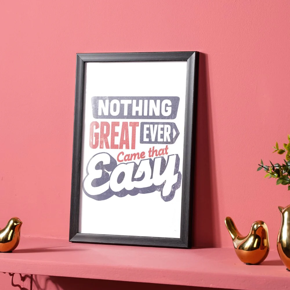 Inspirational Quote Framed Poster 13x9 Inch - Image 5