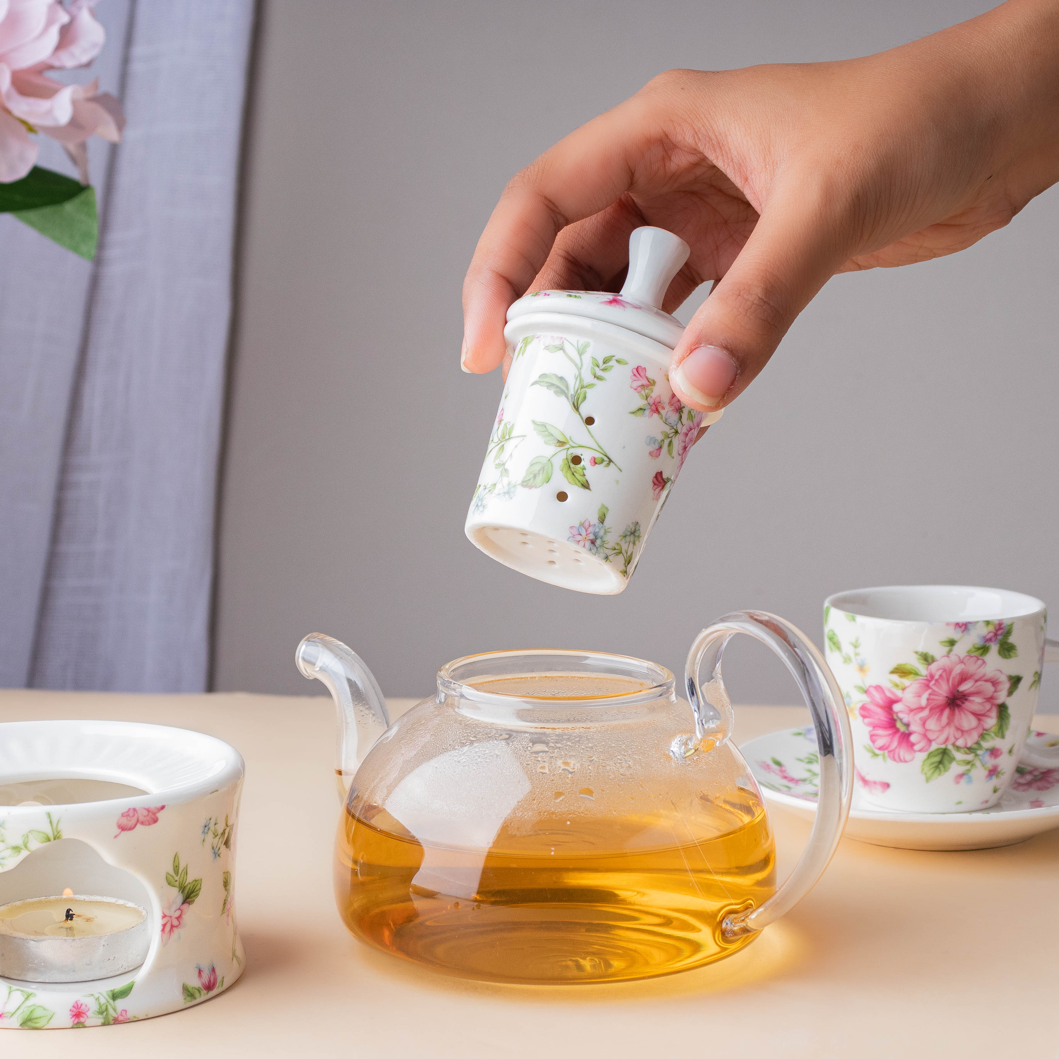 JARDIN Glass Tea Set - Image 4