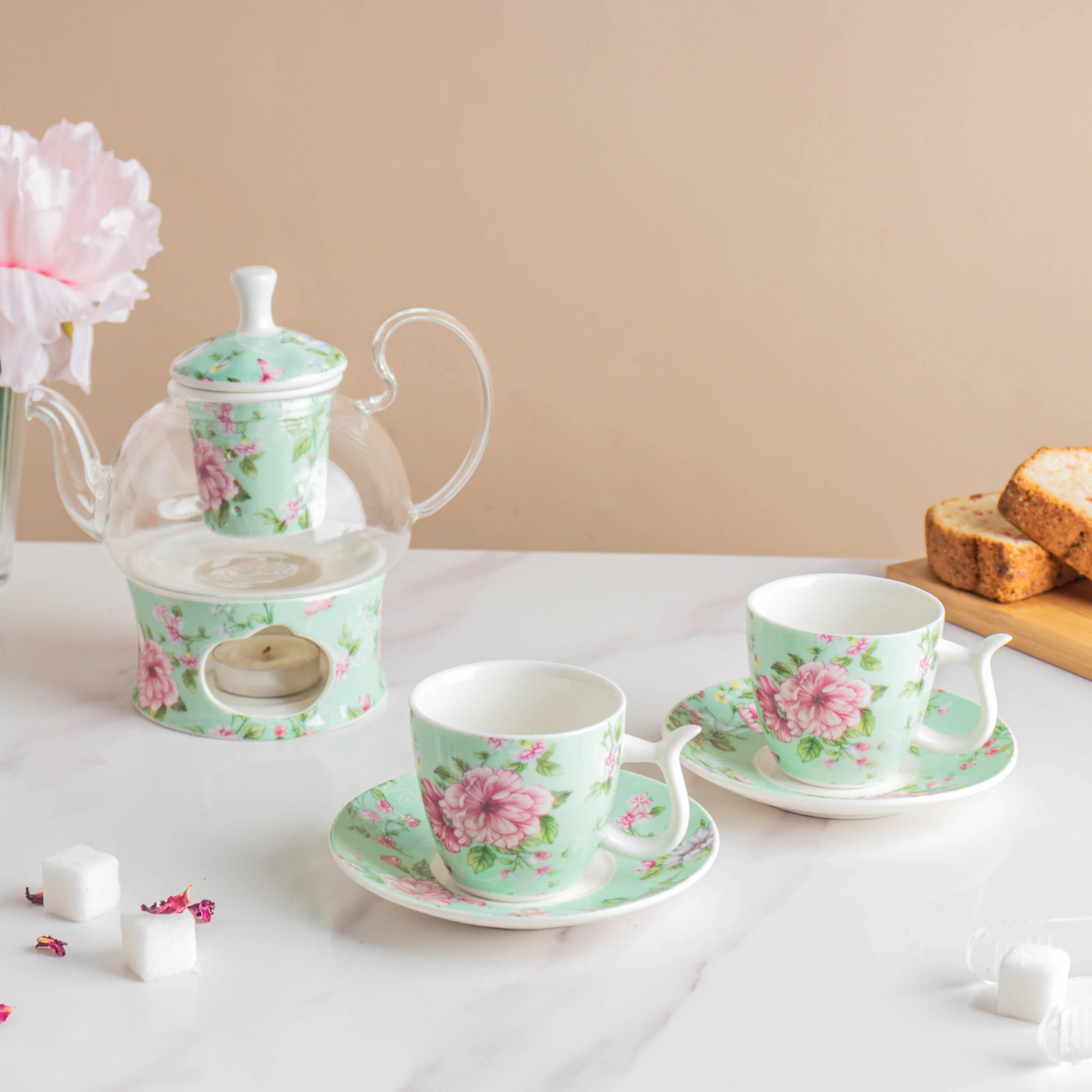 JARDIN High Tea Cup and Saucer Set - Image 9