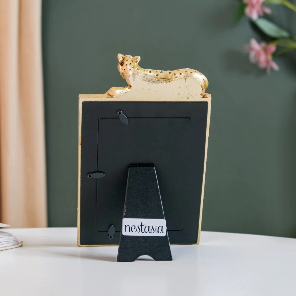 Jungle Resin Photo Frame Gold 8"x6" - Image 9