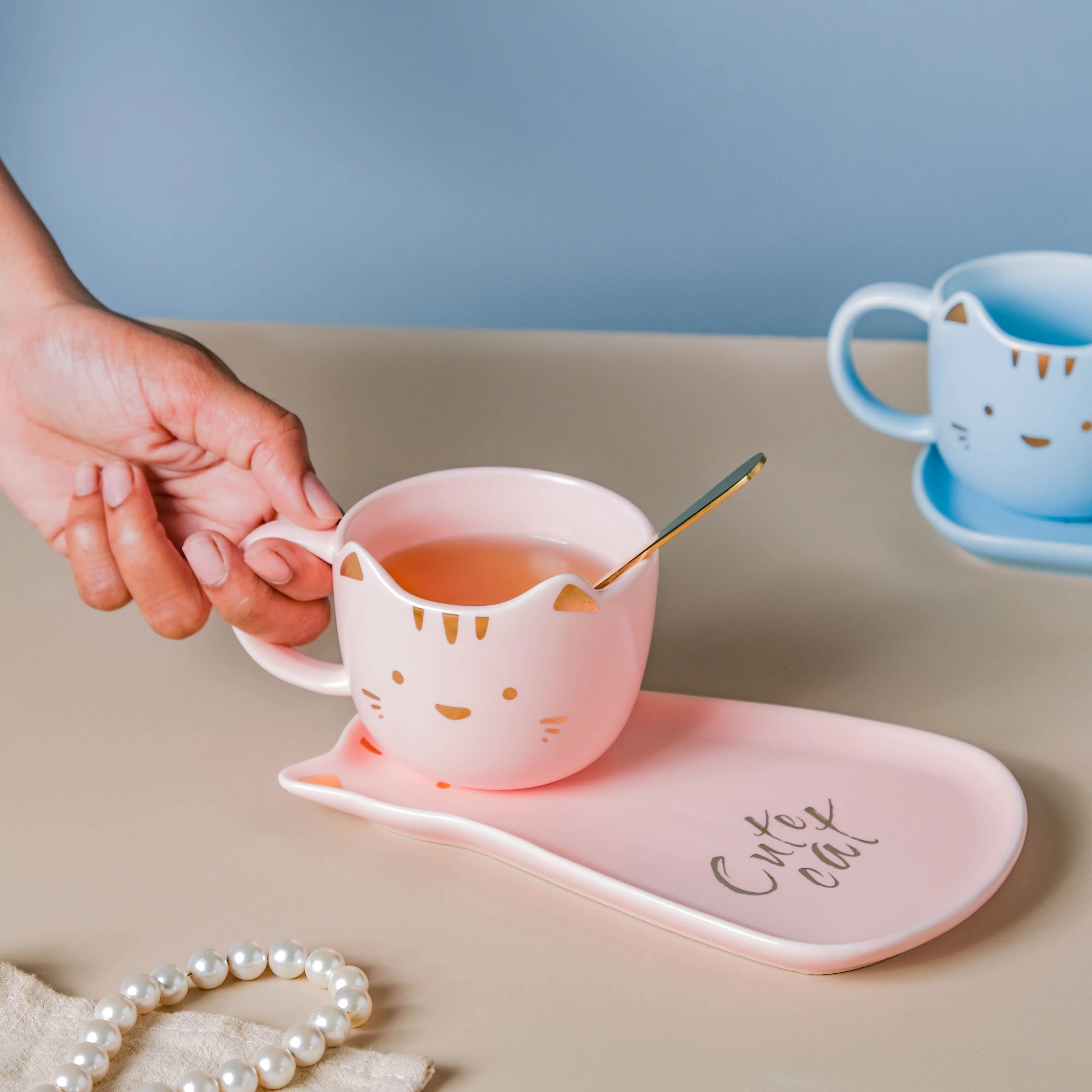 Kitten Mug And Plate - Image 8