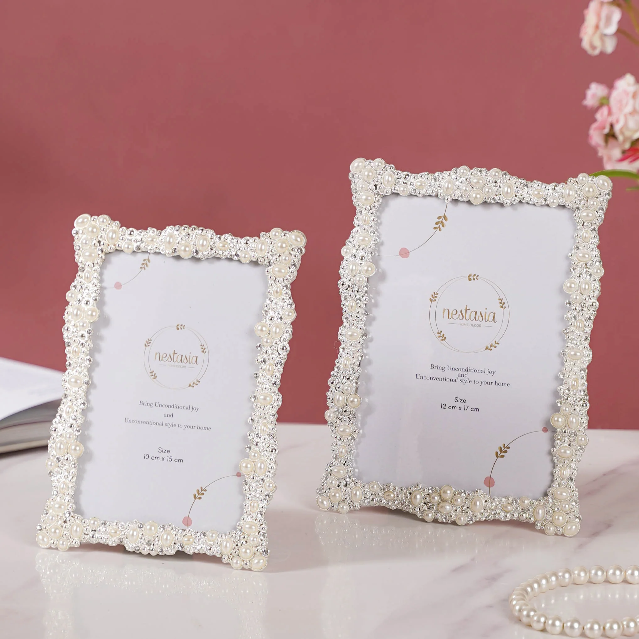La Memoire Silver Photo Frame Large - Image 4